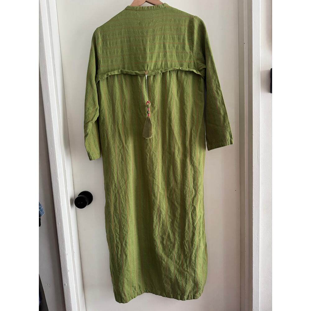 Chapter 2 by Khaadi Kurta tunic/dress green long sleeve - MED - Picture 7 of 15